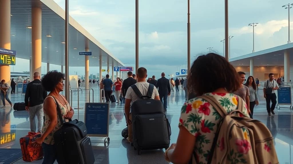 Spring Break Travel Chaos: Government Shutdown and Weather Double-Hit South Florida Airports