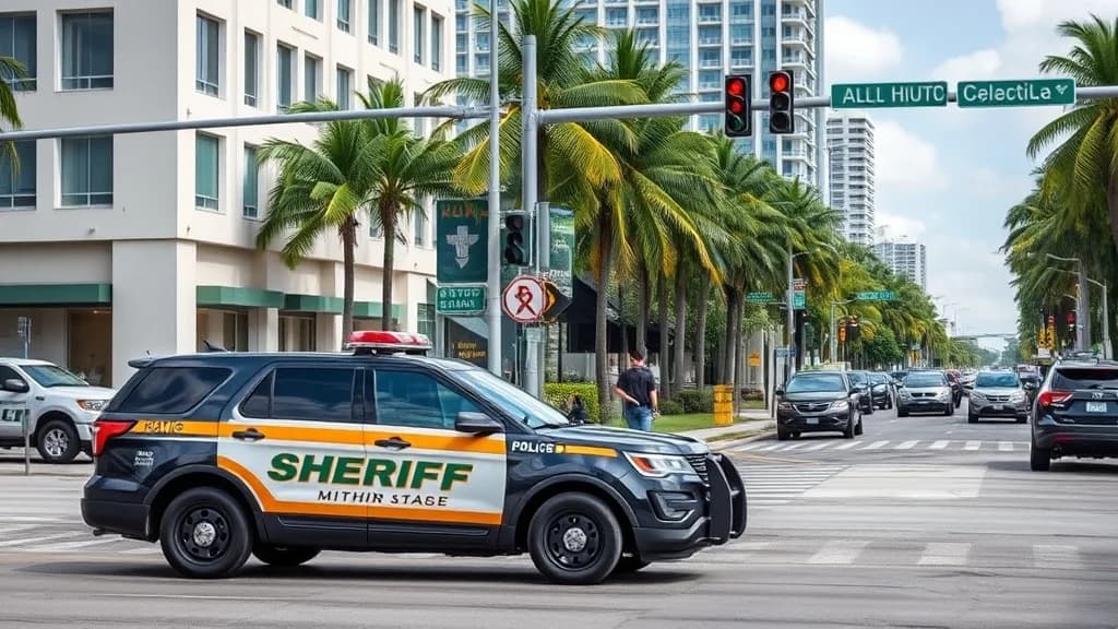 Miami-Dade Sheriff's Deputy Hospitalized After Traffic Crash in Flagami