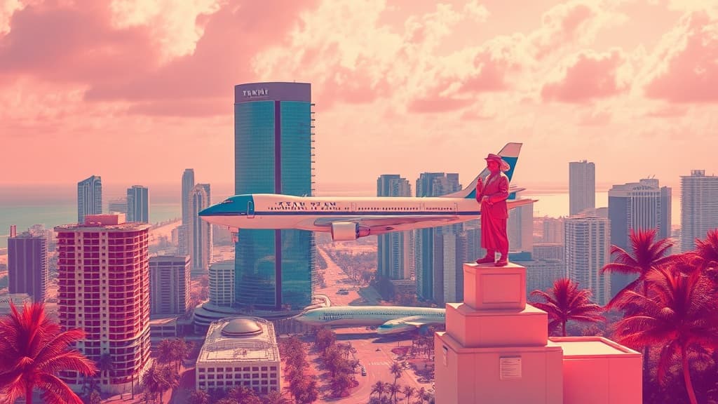 Trump Presidential Library in Miami: Downtown Tower to Feature Air Force One in Lobby