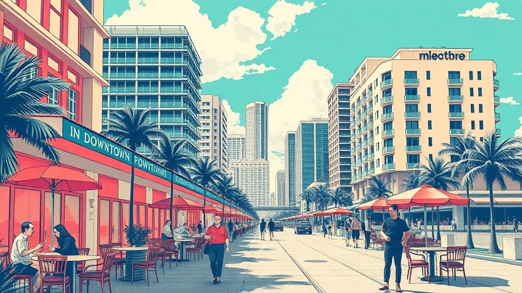 La Guía Completa del Downtown Miami: Donde Sabores Globales se Encuentran con la Innovación Urbana