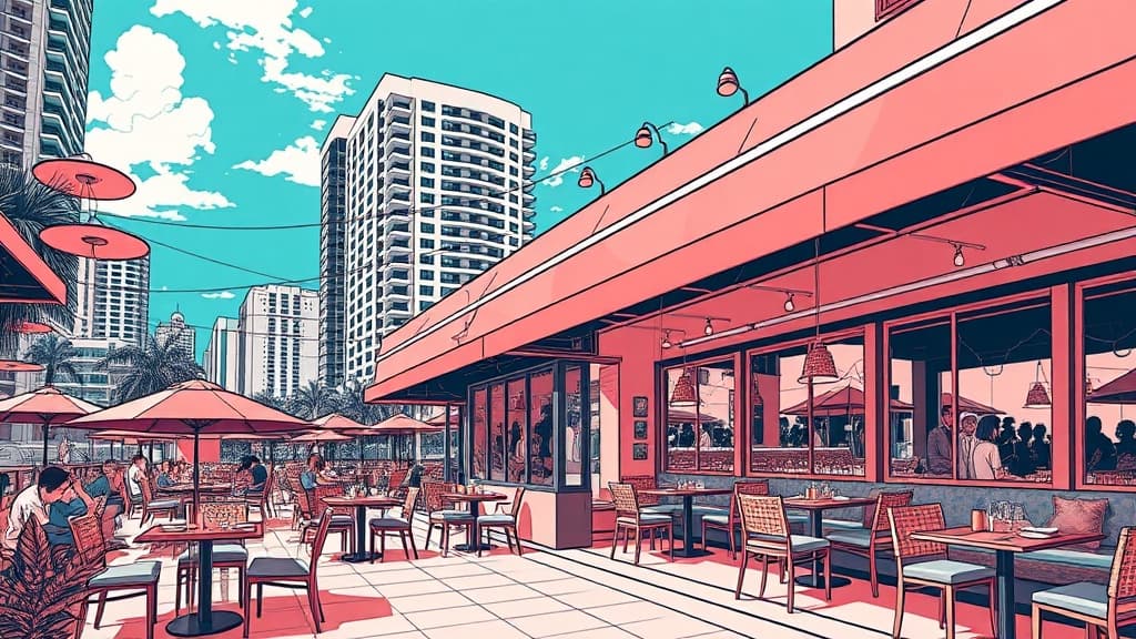 La Guía Completa de Brickell: La Revolución Gastronómica del Distrito Financiero de Miami