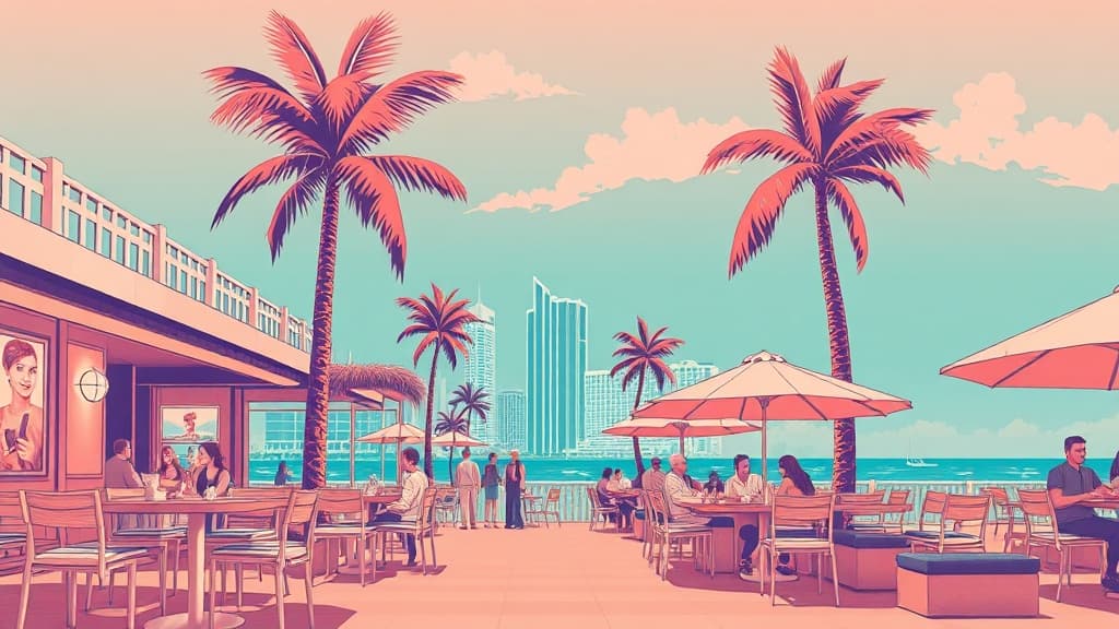La Guía Completa de South Beach: El Paraíso Icónico de Comida y Entretenimiento de Miami